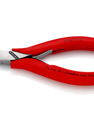 KNIPEX cortador lateral electrónico longitud 115 mm forma 2 (4000810487)