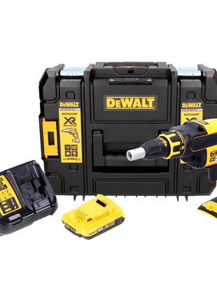 DeWalt DCF 620 D1 Akku Trockenbauschrauber 18 V 30 Nm Brushless + 1x Akku 2,0 Ah + Ladegerät + TSTAK - Toolbrothers