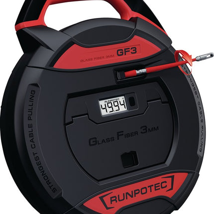 RUNPOTEC dispositivo di trazione cavi GF3 lunghezza nastro 50 m raggio di curvatura 38 mm ( 4000818686 )