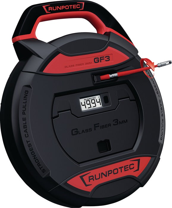 RUNPOTEC dispositivo di trazione cavi GF3 lunghezza nastro 50 m raggio di curvatura 38 mm ( 4000818686 )