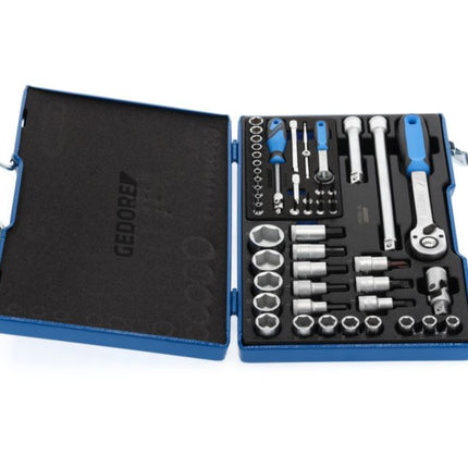 GEDORE Steckschlüsselsatz 19 V20U-10 50-teilig 1/4 + 1/2 ″ ( 4000820550 )