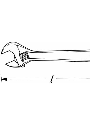 Klucz płaski HAZET 279-18 maks. 60 mm ( 4000822502 )