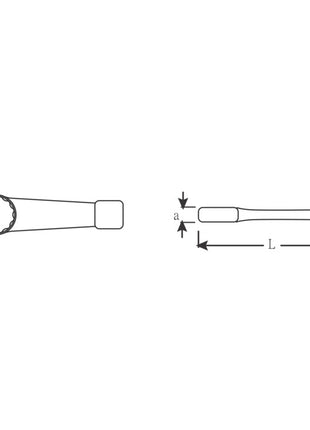 Clé à poing américain STAHLWILLE 4205 taille de clé 65 mm (4000826127)