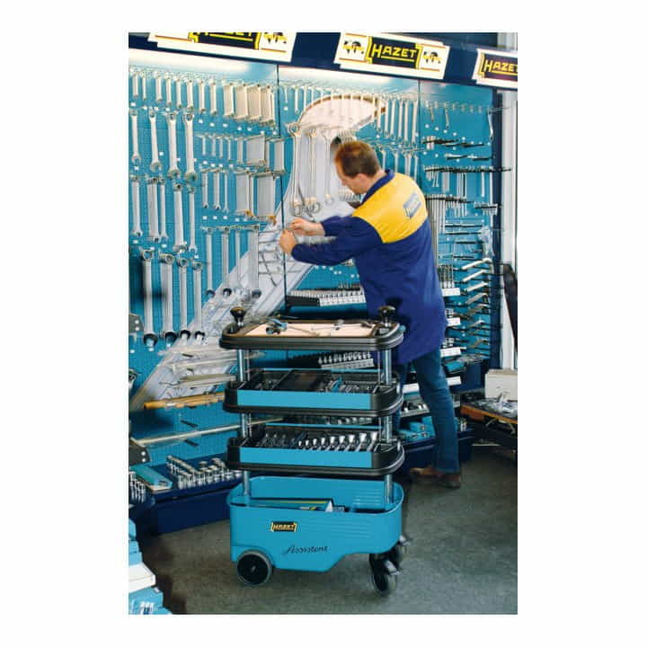 HAZET Werkzeugwagen 166C B725xT398xH1102mm 4000871131  3 - toolbrothers