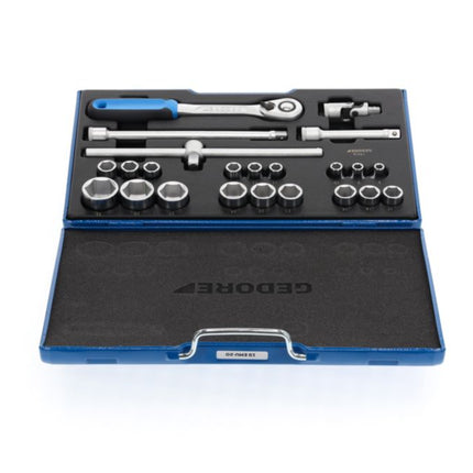 GEDORE Steckschlüsselsatz 19 EMU-20 23-teilig 1/2 ″ ( 4000880494 )