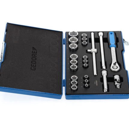 GEDORE Steckschlüsselsatz 19 EMU-20 23-teilig 1/2 ″ ( 4000880494 )