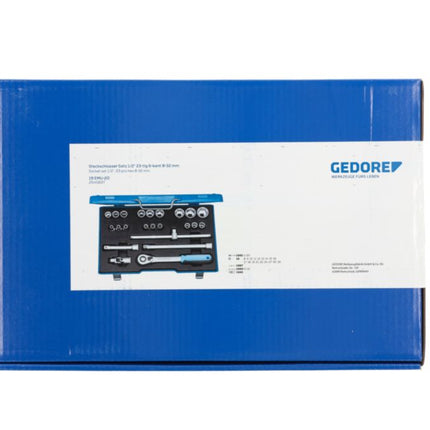GEDORE Steckschlüsselsatz 19 EMU-20 23-teilig 1/2 ″ ( 4000880494 )
