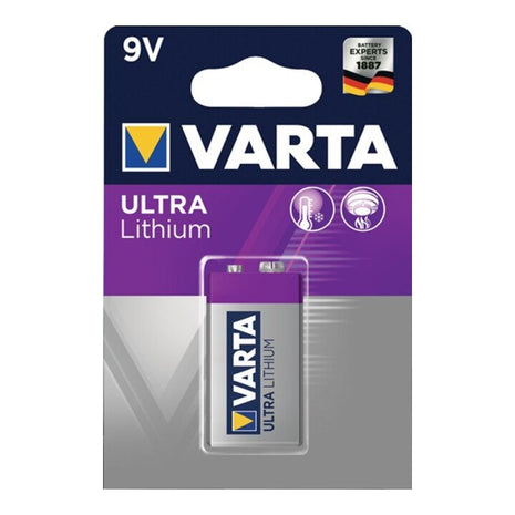 VARTA Batterie ULTRA Lithium 9 V 6LP3146 1150 mAh ( 4000901769 )