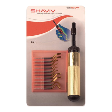 Juego de desbarbado SHAVIV Golden Flex Set E (4114540070)