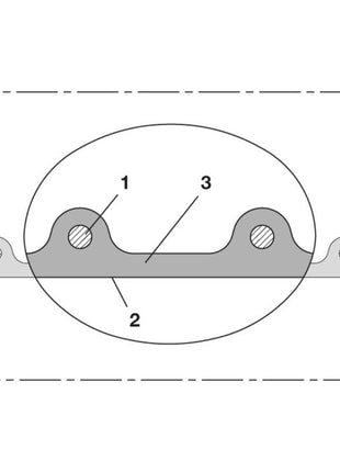 Tuyau d'aspiration et de refoulement NORRES AIRDUC® PUR 355 FOOD Ø intérieur 60 mm Ø extérieur 70,00 mm (4501400144)