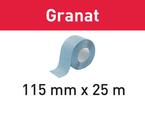 Festool Granat Abrasifs en rouleau 115x25m P100 GR (201106)