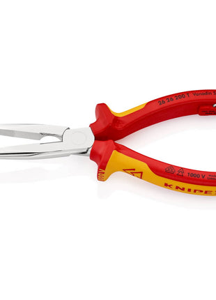 KNIPEX Flachrundzange Länge 200 mm Form 2 ( 8000272769 )