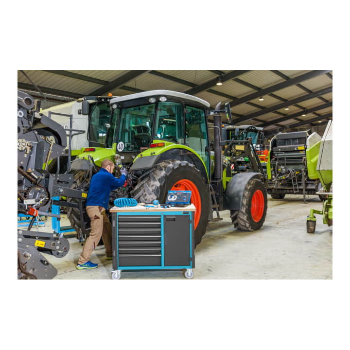 HAZET Werkzeugwagen 179NW 7 B1150xT600xH964mm 8000467718  3 - toolbrothers