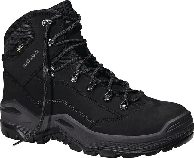 LOWA botas de seguridad Renegade Work GTX negro Mid talla 42 negro/negro ( 8000469131 )