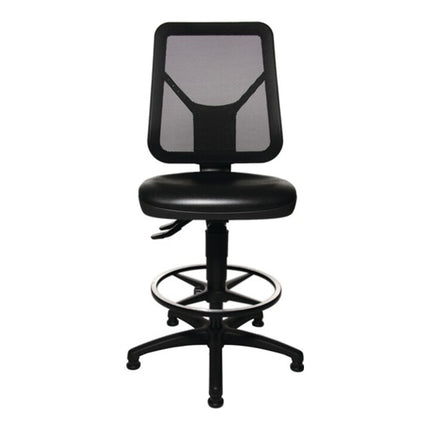 TOPSTAR TEC 80 C task swivel chair with floor glides + foot ring ( 9000454325 )