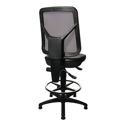 TOPSTAR TEC 80 C task swivel chair with floor glides + foot ring ( 9000454325 )