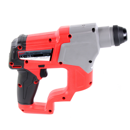 Milwaukee M12 CH-0 Akku Bohrhammer 12V 1,1J SDS-Plus Brushless Solo - ohne Zubehör, ohne Akku, ohne Ladegerät - Toolbrothers
