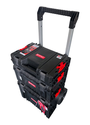 Qbrick System PRO Set 1 2.0 Plus Werkzeugwagen Set + PRO Toolcase + PRO Toolbox + PRO Cart 490 x 400 x 750 mm