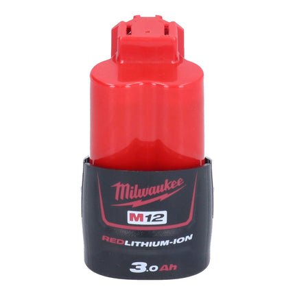 Pistola de cartuchos a batería Milwaukee M12 PCG/400A-301 12 V 400 ml + 1x batería 3,0 Ah - sin cargador