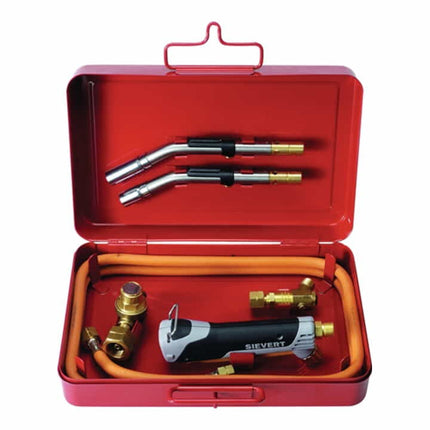 SIEVERT Promatic 1000 hard/soft soldering set in sheet steel case ( 1000152739 )