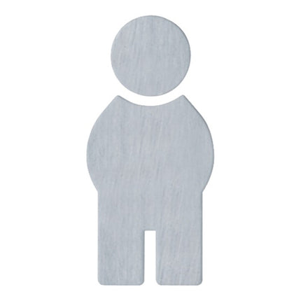 HEWI Symbol Man 710XA.150.1 acciaio inox colore n. XA ( 3000206438 )