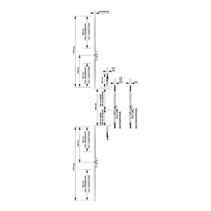 FUHR connection faceplate Multisafe MA U-faceplate 24 mm ( 3000250285 )