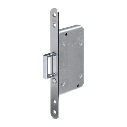 Cerradura de embutir para puerta corredera BKS 0393 acero plata redondeada ( 3000250778 )