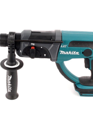 Makita DHR 202 RMJ 18 V Akku-Kombihammer SDS-Plus im Makpac mit 2 Akkus 4,0 Ah + Ladegerät + 5 tlg. Hartmetall Bohrer Set für Mauerwerk und Beton - Toolbrothers