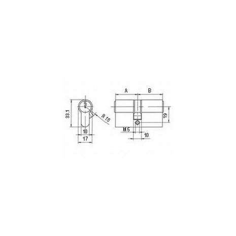 BKS Profildoppelzylinder PZ 8800 27/27 mm ( 3000251937 )