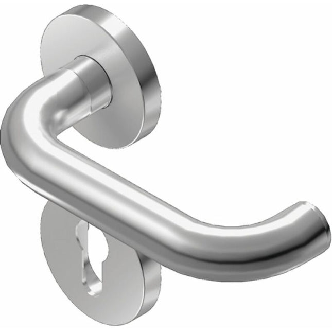 BKS fire protection half set Rondo rosette stainless steel D/- ( 3000253085 )