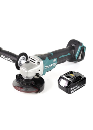 Makita DGA 458 M1 Akku Winkelschleifer 18 V 115mm Brushless + 1x Akku 4,0Ah - ohne Ladegerät - Toolbrothers