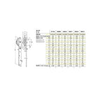 HEINRICH BETZ & SÖHNE Rolka do drzwi przesuwnych ze wspornikiem 105 mm stal ocynkowana ( 3000256904 )