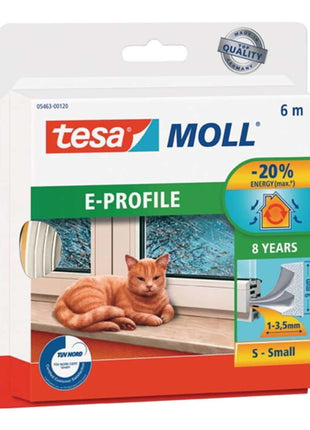 TESA fenêtre/porte moll tesamoll® 5463 L9mmxH4mmxL6m (3000265162)