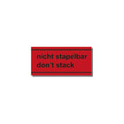 TRANSPAK information label Not stackable ( 3000265575 )