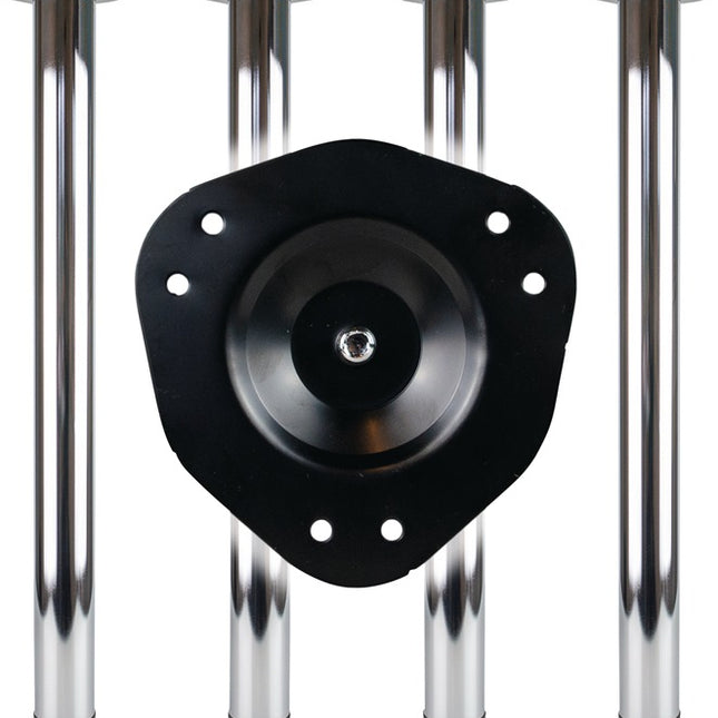 BMB Tischbein-Set schwarz 60 mm Höhe 710 mm ( 3000273143 )