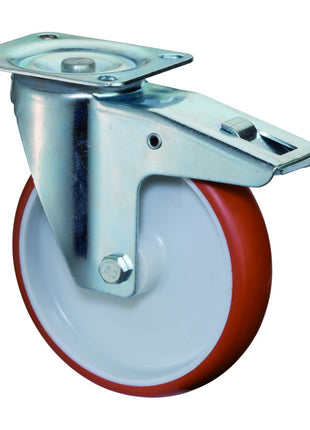 Roulette pivotante BS ROLLEN Ø 200 mm capacité de charge 300 kg (3000275564)