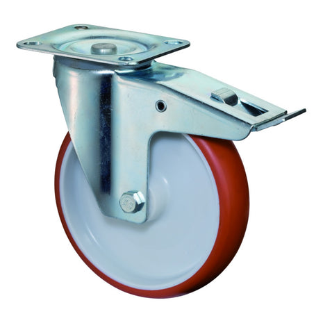 Roulette pivotante BS ROLLEN Ø 200 mm capacité de charge 300 kg (3000275564)