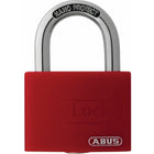 Candado de cilindro ABUS T65AL/40 rojo Lock-Tag anchura del cuerpo de la cerradura 43 mm ( 3000280259 )