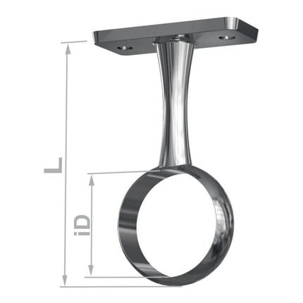 PG Support central 11131 Zinc moulé sous pression de couleur argentée ( 3000282770 )