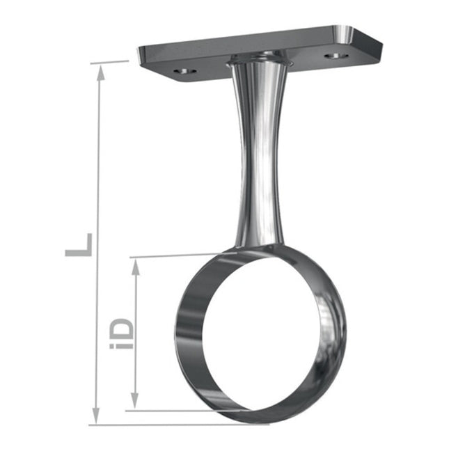 PG Supporto centrale 11131 Zinco pressofuso color argento ( 3000282770 )