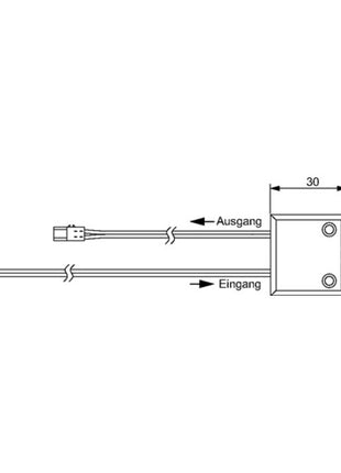 Wyłącznik drzwiowy L&amp;S LED 12 V ( 3000550094 )