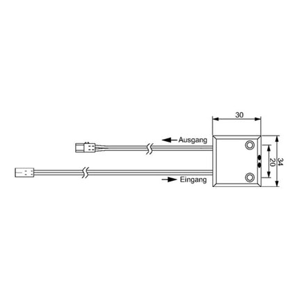 Przełącznik L&S LED IR 12 V 12 V (*24 V) ( 3000550095 )