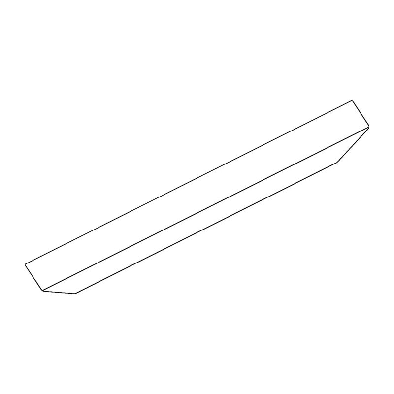 GEZE Abdeckprofil OL 90 silber Laenge 2000 mm 3360039008  1 - toolbrothers