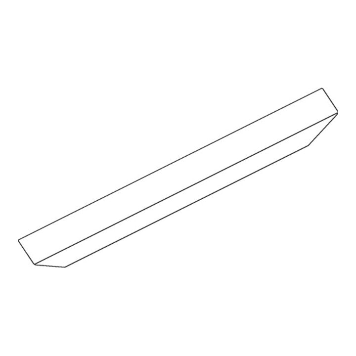 GEZE Abdeckprofil OL 90 weiss Laenge 2000 mm 3360039009  1 - toolbrothers