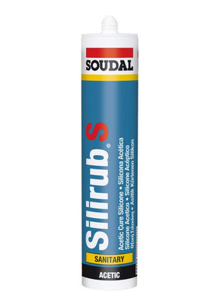 SOUDAL Sanitärsilikon Silirub S grau ( 4000353957 )