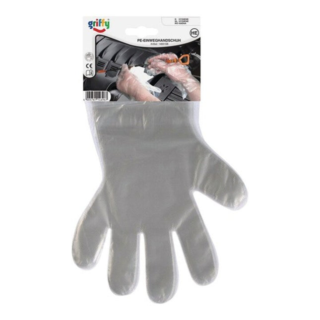 Guantes desechables LEIPOLD+DÖHLE talla 10 transparentes ( 4000371022 )