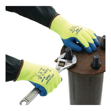 ANSELL cold protection gloves ActivArmr(R) 80-400 size 10 yellow/blue ( 4000371420 )