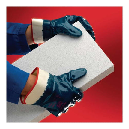 Guantes ANSELL ActivArmr Hycron 27-805 talla 11 blanco/azul ( 4000371478 )