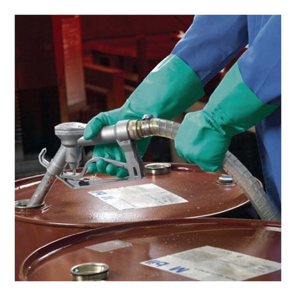 Gants ANSELL pour produits chimiques AlphaTec Sol-Vex 37-675 taille 10 vert ( 4000371486 )