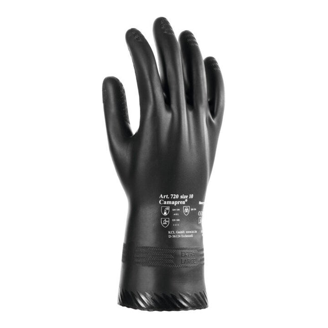 HONEYWELL guantes químicos Camapren 720 talla 9 negro ( 4000371640 )